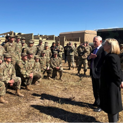 Defense Secretary James Mattis Visits Border, Is Awesome