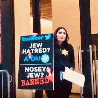 Citing Censorship And Bias, Laura Loomer Chains Herself To Twitter Office [VIDEO]