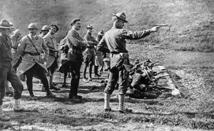 WWI American soldier in France