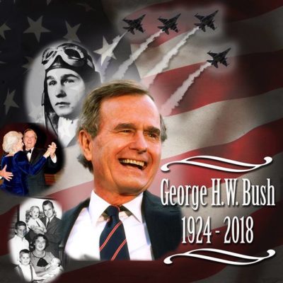 George H.W. Bush Gets One Last Tribute [VIDEO]