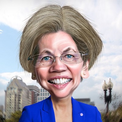 Elizabeth Warren Shows Her Socialist Stripes