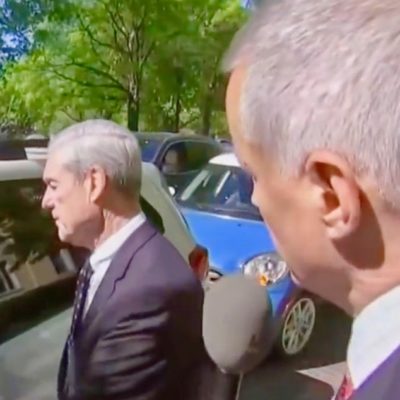 Garbage Media: Robert Mueller Ambushed By MSNBC Reporter After Easter Services