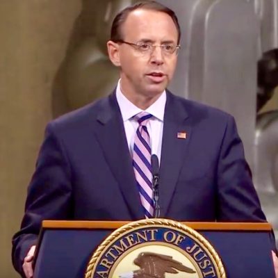 Rod Rosenstein Dunks On James Comey