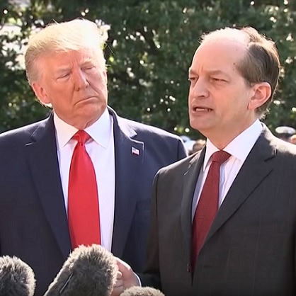 Alex Acosta Resigns Over Epstein Case