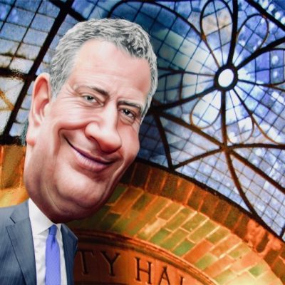 Bill De Blasio Tromps On First Amendment To Protect Illegal Aliens From Bad Words