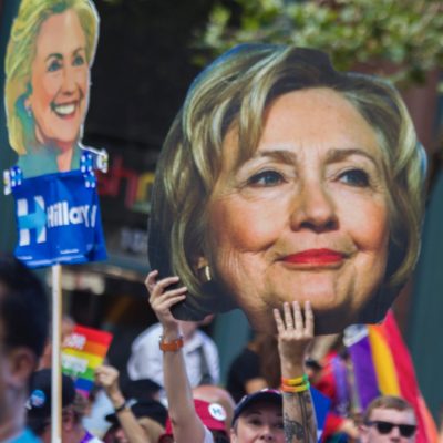 Gutsy Hillary Clinton Swoops In On Her Broom Again