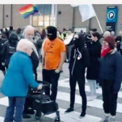 Antifa: Don’t Blame Us For Bullying An Elderly Woman And Calling Her A Nazi!