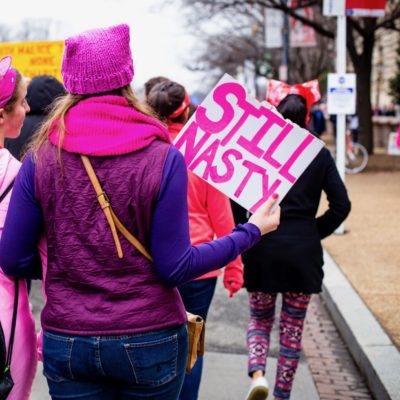 Flash Mobs For American Feminism, The Pink Hat of 2020