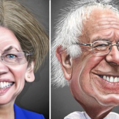 Snowflakes Take Sides in Warren and Bernie Breakup