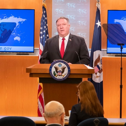 Pompeo Points Finger Directly At China For COVID-19