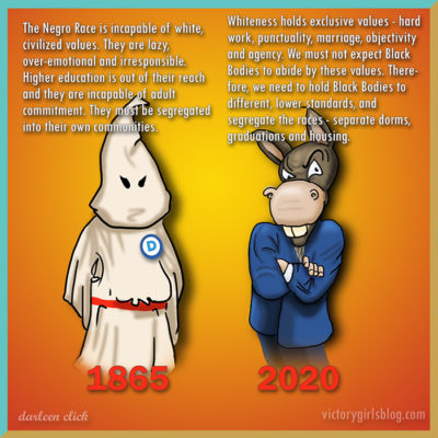 Whiteness Studies: 1865-2020 Dems Haven't Changed