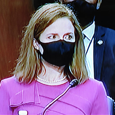 Muzzled Amy Coney Barrett Is A Judicial Torpedo