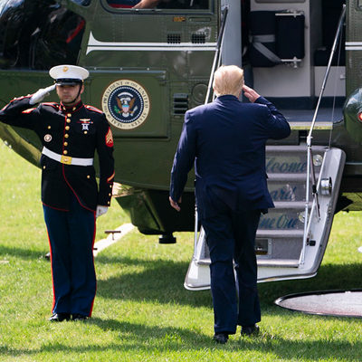 Patient POTUS Speaks From Walter Reed