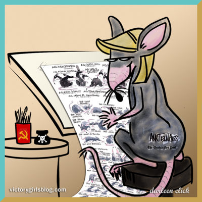 WaPo’s Ann Telnaes Draws GOP as Rats Cartoon