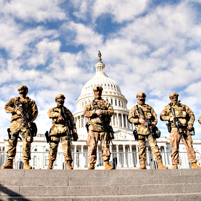 National Guard Stuffed Away, Now Catching COVID