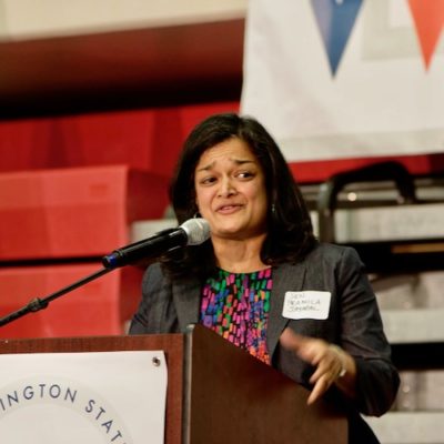 Rep. Pramila Jayapal's Mask Hypocrisy