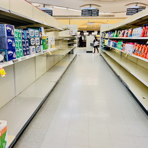 Lower Your Expectations And Ignore Those Empty Grocery Shelves