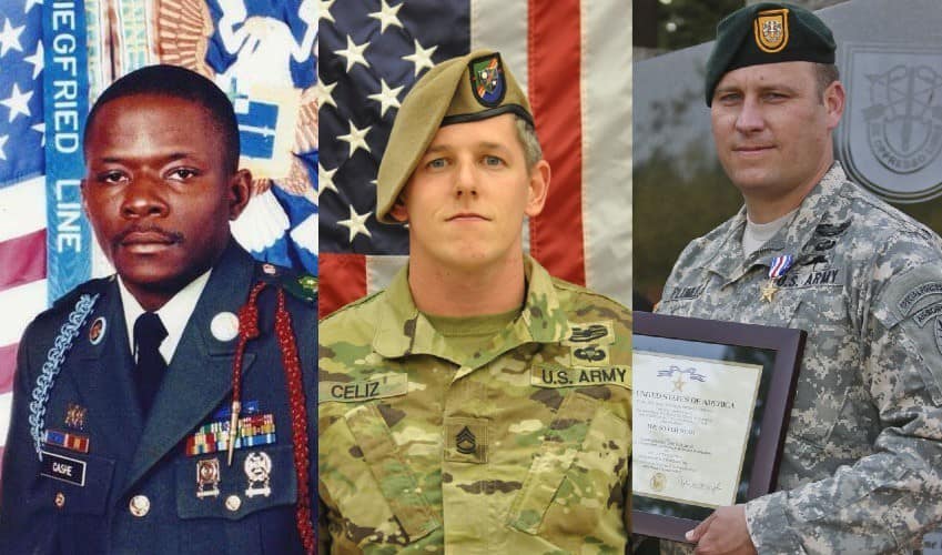 Extraordinary Americans: Medal of Honor Recipients Cashe, Celiz, Plumlee