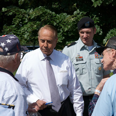 Meeting Bob Dole in Wichita