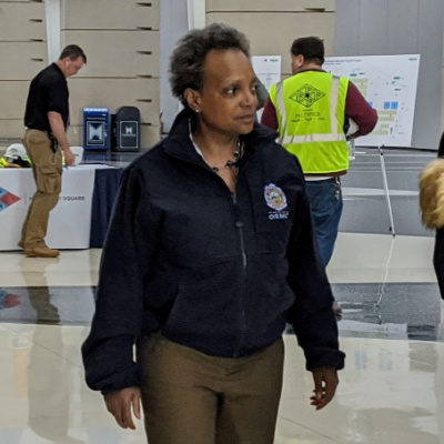 Lori Lightfoot Slurs Clarence Thomas, Ignores Flames In City