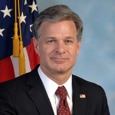 FBI director Christopher Wray