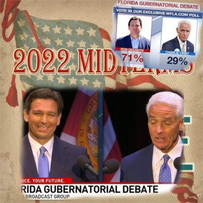 DeSantis/Crist Debate Marred By Crowd And Cowbell