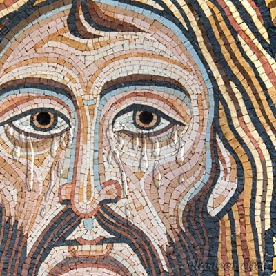 Jesus crying