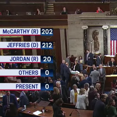 McCarthy Short, House Adjourns Until Tomorrow