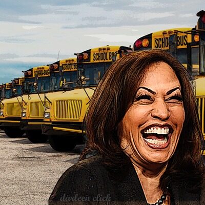 Kamala Is Super Thrilled About Wheels On The Bus!