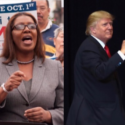 Letitia James Deposes Donald Trump