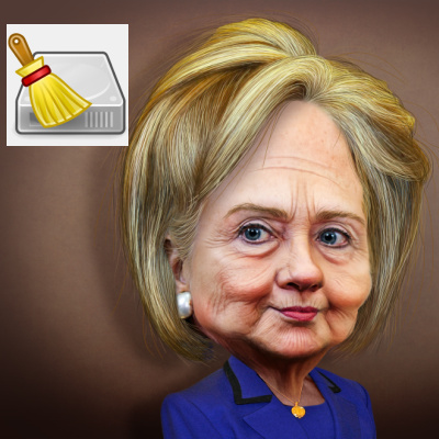 Bleachbit Hillary