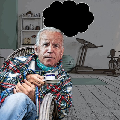 Incoherent Joe Biden On Air Force One