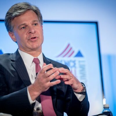 Christopher Wray Says U.S. Is In Dangerous Period