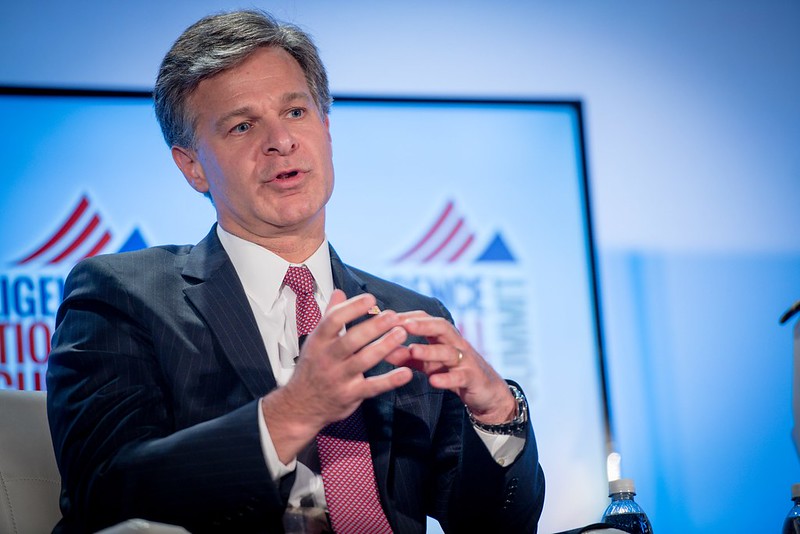 Christopher Wray Says U.S. Is In Dangerous Period