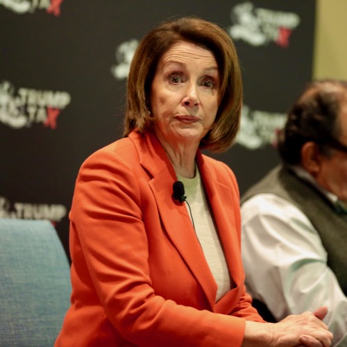 Cease-Fire Protestor Loons Disrupt Nancy Pelosi Speech