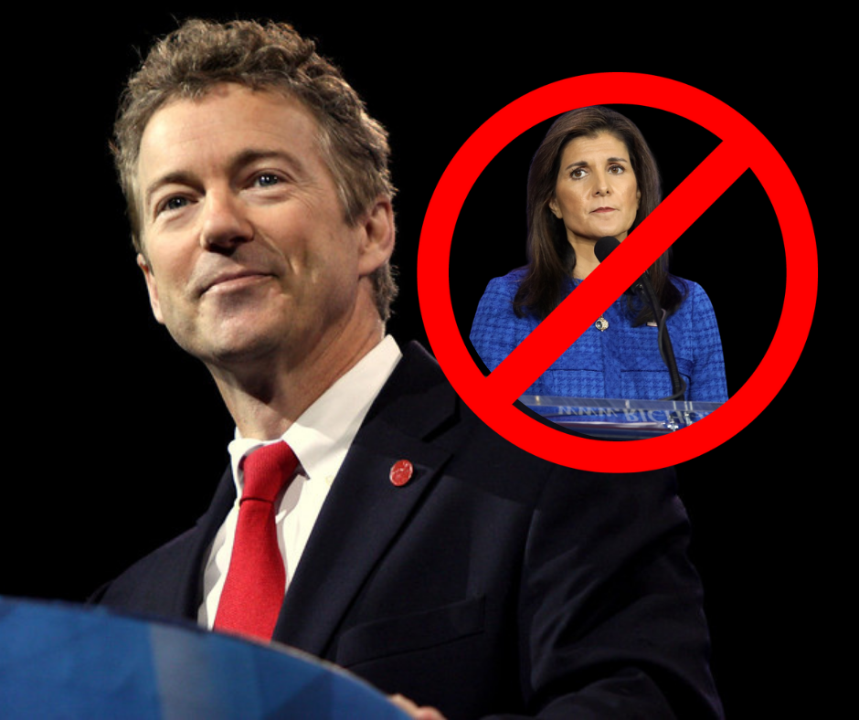 Rand Paul Launches #NeverNikki Campaign