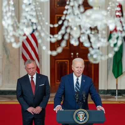 King of Jordan Visits Joe Biden – Scary Stuff