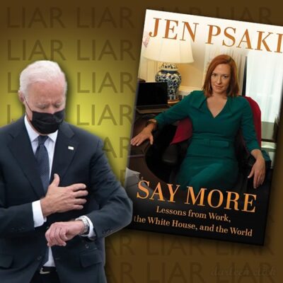 Jen Psaki Lies About Biden Checking His Watch At Dover In New Book