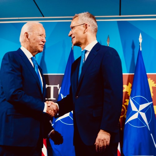 Joe’s NATO Speech Ends With Medal Of Freedom Twist