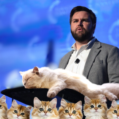 JD Vance Being Weird And Childless Cat Ladies