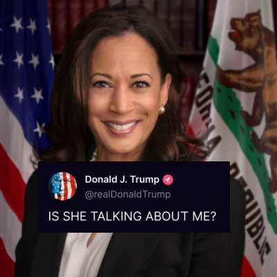 Donald J. Trump Is All Kamala Harris Has To Talk About