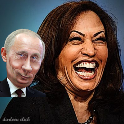 Vladimir Putin Loves Kamala Harris’s Laugh