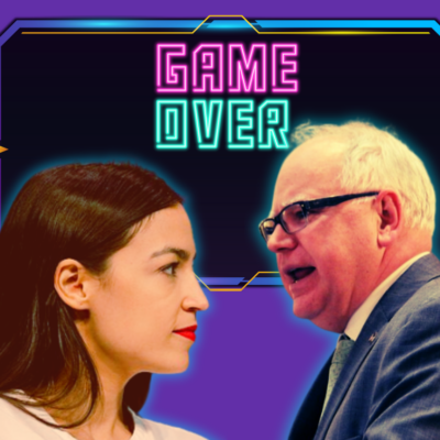 AOC And Tim Walz Play Games