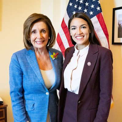 Swamp Fight - Nancy Pelosi Tries To Keep AOC Under Control