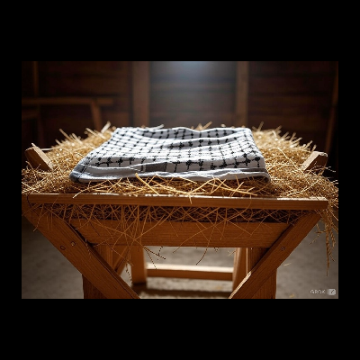 The Vatican Presents: Baby Jesus Wrapped In A Keffiyeh