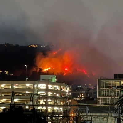 Los Angeles Wildfires Keep Burning As Finger Pointing Begins