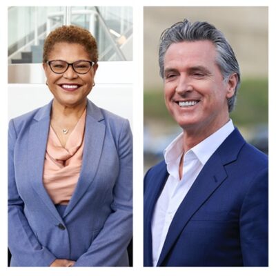 Karen Bass Gavin Newsom