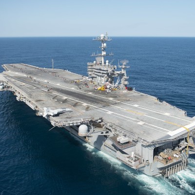 houthis trump uss harry s truman