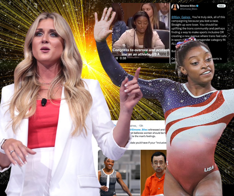 Simone Biles Flips Out on Riley Gaines