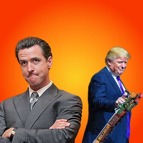 Trump Cuts Off Newsom’s Pet Train Project, Cue The Whining